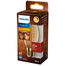 Philips 8719514315976 LED žárovka Classic 2,5W/15W | E14 | 136lm | 1800K | B35