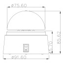 Globo 28014 LED stolní dekorativní svítidlo Disco 6x0,06W - vypínač na těle, disko osvětlení, bez baterií 3xAA