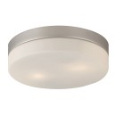 Globo 48402 stropní svítidlo Opal 2x60W | E27 - matný nikl, opál