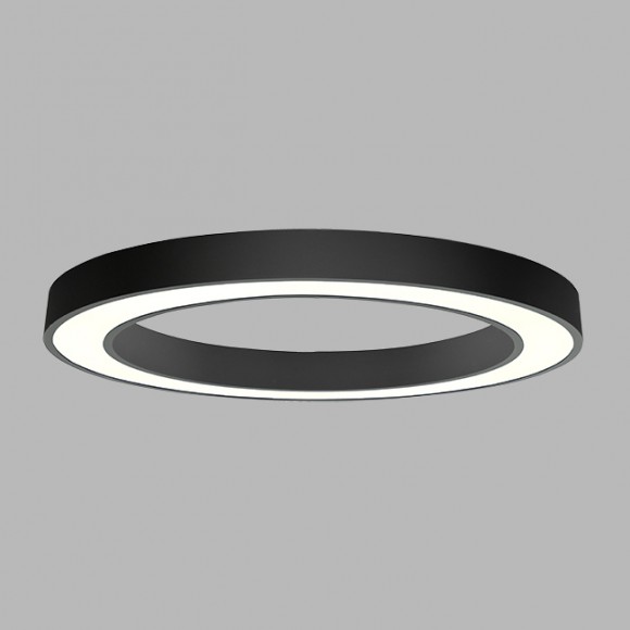 LED2 1270553DT LED přisazené stropní svítidlo Saturn 1x50W | 3300lm | 3000-4000K - černá