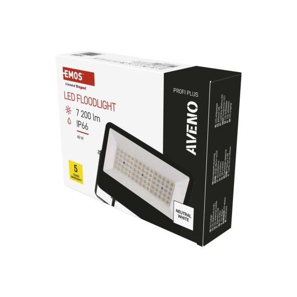 EMOS ZS2433 LED reflektor AVENO  | 48W integrovaný LED zdroj | 7200lm | 4000K