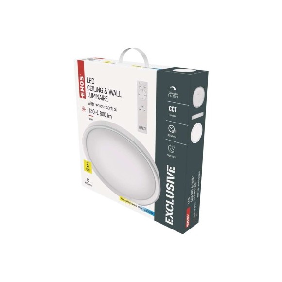 EMOS ZM5168 LED stropnice ILVI  | 30W integrovaný LED zdroj | 1800lm