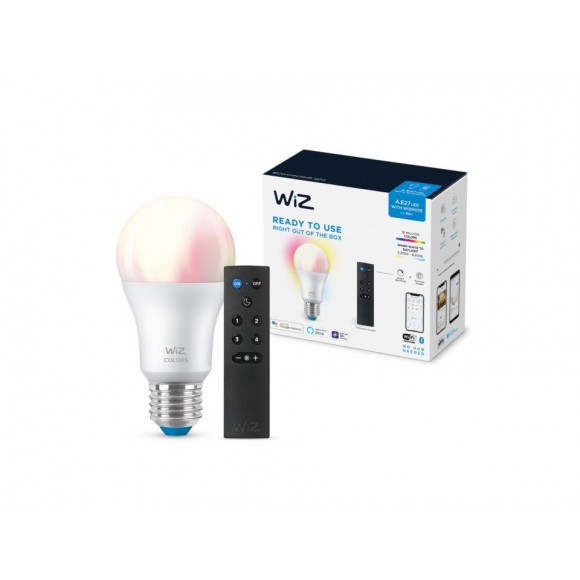 Philips WiZ 8719514551091 LED žárovka | 8W E27 | 806 lm | 2200-6500+RGBK