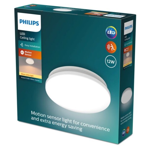 Philips 8720169295988 LED přisazené stropní svítidlo Acuna  | 12W integrovaný LED zdroj | 1350lm