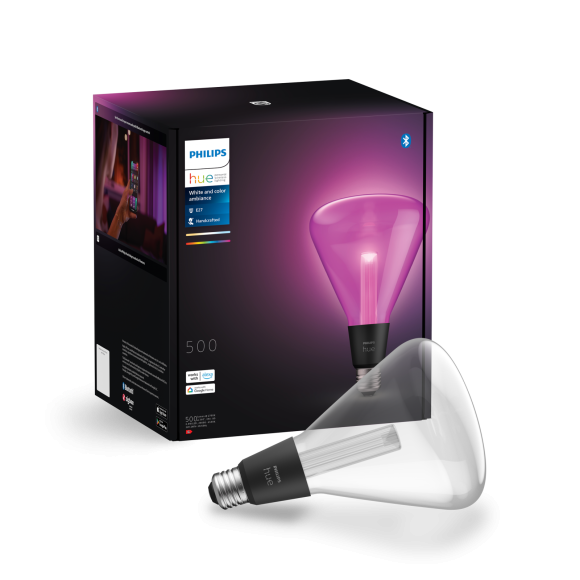 Philips Hue 8720169311978 LED inteligentní žárovka Triangle  | 6,8W E27 | 500lm | 2000-6500+RGBK