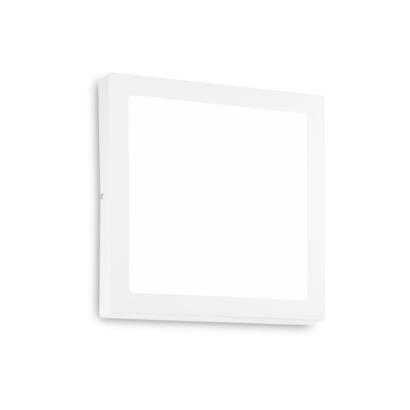 Ideal lux 321707 LED přisazené stropní svítidlo UNIVERSAL SQUARE | 25W integrovaný LED zdroj | 2600lm | 4000K