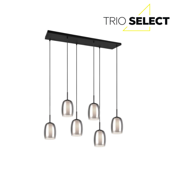 Trio SELECT 317500654  závěsné stropní svítidlo BARRET  E14