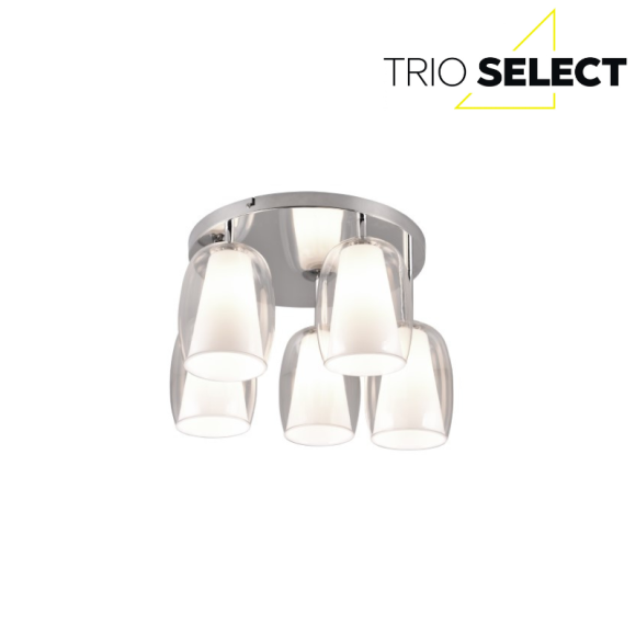 Trio SELECT 617500506  přisazené stropní svítidlo BARRET  E14