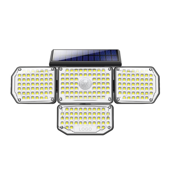 Immax 08499L LED solární venkovní nástěnné svítidlo CLOVER-2 | 1,5W integrovaný LED zdroj | 350lm | 3000K