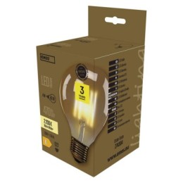 EMOS Z74304 LED žárovka Vintage | 4W E27 | 470lm | 2200K