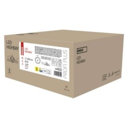 EMOS ZU210.12 LED závěsné stropní svítidlo HIGHBAY ASTER | 100W integrovaný LED zdroj | 17000lm | 40