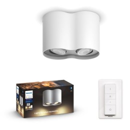 Philips Hue  8720169320178 LED bodové stropní svítidlo Pillar  | 4,2W GU10 | 2x400lm | 2200-6500K