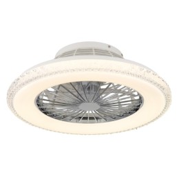 Globo 03654 LED ventilátor s osvětlením CORUSSO  | 40W integrovaný LED zdroj | 2500lm | 3000-6500K