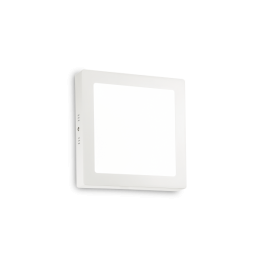 Ideal lux 321745 LED stropnice UNIVERSAL SQUARE | 19W integrovaný LED zdroj | 2600lm | 4000K