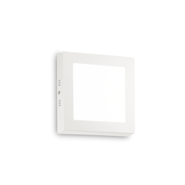 Ideal lux 321769 LED stropnice UNIVERSAL SQUARE | 14W integrovaný LED zdroj | 1100lm | 4000K