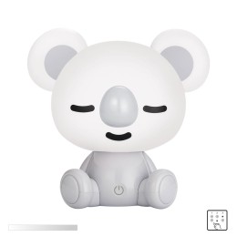 Zuma Line KDR-611-GR LED stolní lampička KOALA | 3W integrovaný LED zdroj | 40000K