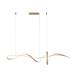 Italux PND-23523-GD LED závěsný lustr Mila | 40W LED | 3700lm | 3000-6000K