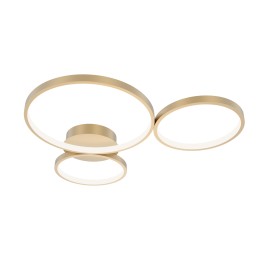 Italux SPL-20452-3-GD LED přisazený lustr Maver | 40W LED | 2100lm | 3000-6000K