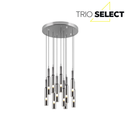 Trio SELECT 344531106  LED závěsný lustr LUCENT  | 11x3W integrovaný LED zdroj | 11x280lm | 2300+300