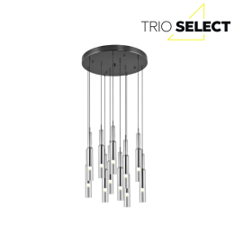 Trio SELECT 344531120 LED závěsný lustr LUCENT  | 11x3W integrovaný LED zdroj | 11x280lm | 2300+3000